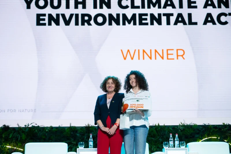 The "Climate Change and Women" Award Ceremony Took Place at COP17: Idram and IDBank 1
