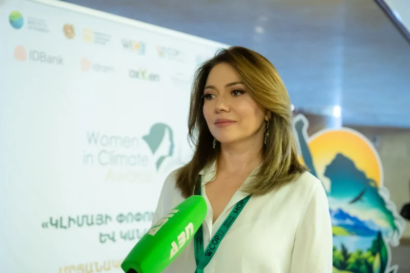 The "Climate Change and Women" Award Ceremony Took Place at COP17: Idram and IDBank 2