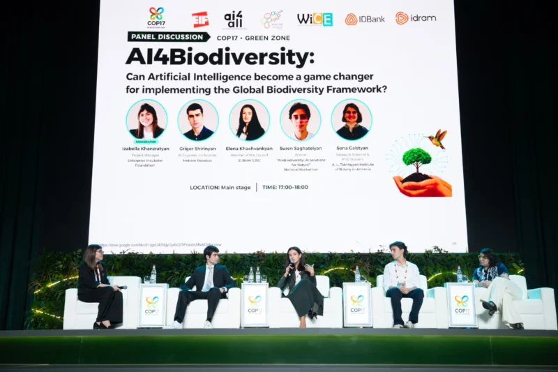 Idram and IDBank Support Innovative Solutions for Biodiversity Preservation. COP17 1